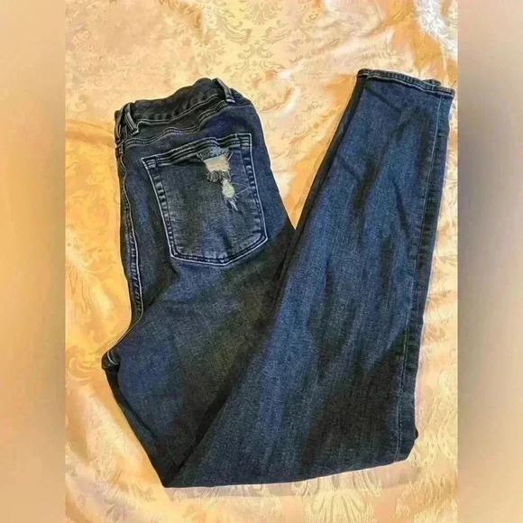 Good American Women 8/29 Style GLB73T1 Blue 784 (Check The 6th Pic For Flaw) - Picture 2 of 9